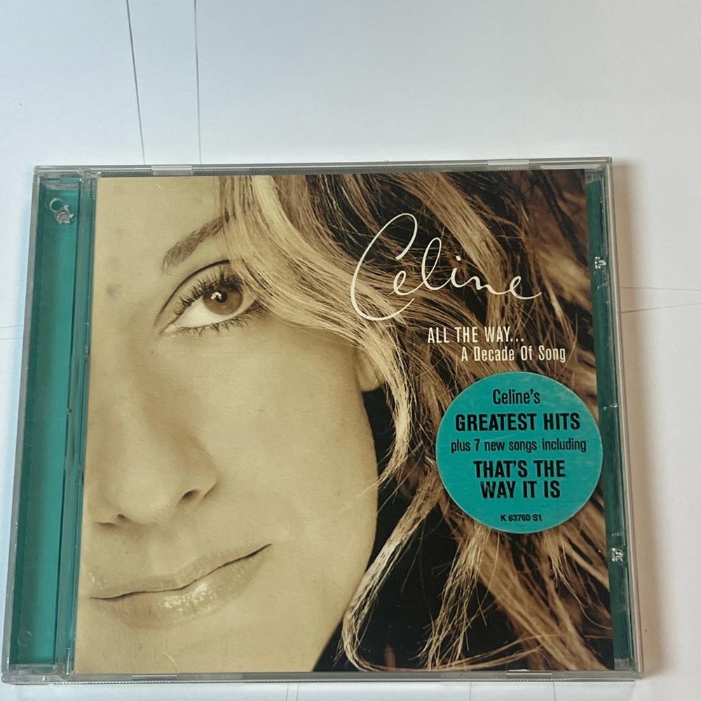 All The Way...A Decade of Song - Audio CD By Celine Dion